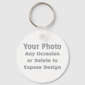 Sharp Blue, White en Gold Anchor Sleutelhanger BUL (Achterkant)