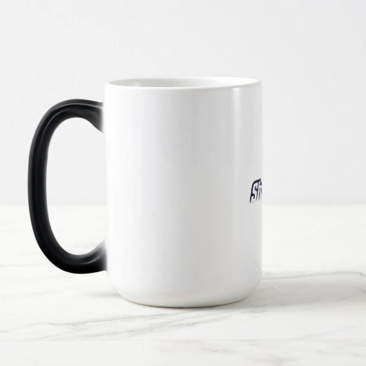 Sharp Bold Coffee Cup Magische Mok (Links)