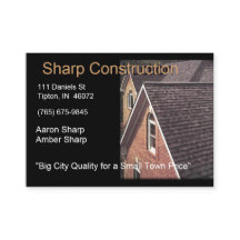 Sharp Construction - Bruin en Zwart