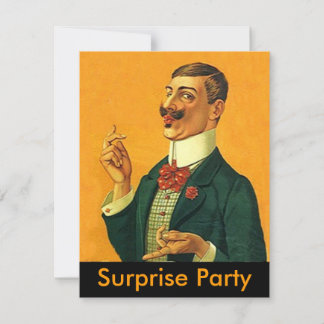 Sharp Dapper Snapper ~ Enterprise Party Invitation Kaart