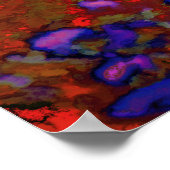 Sharp Draai - Motocross Dirt-Bike Racer Poster (Hoek)