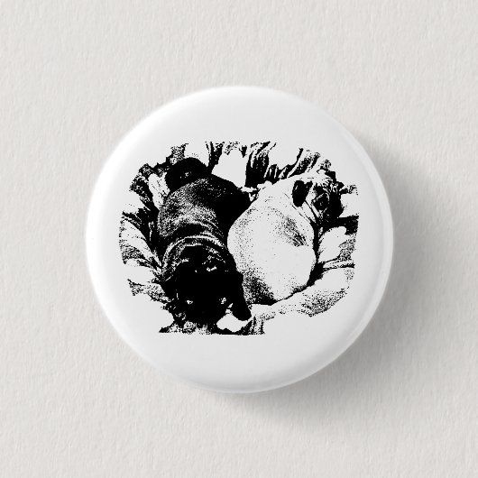 Sharp Duo Accent Ronde Button 3,2 Cm (Voorkant)