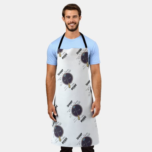 Sharp Eye (I) Inside Anatomical Eyeball Humor Schort (Gedragen)