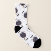 Sharp Eye (I) Inside Anatomical Eyeball Humor Sokken (Links binnenkant)