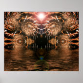 Sharp Focus Fractal Poster (Voorkant)