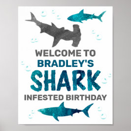 Sharp Geïnfecteerd om het even welke Age Birthday  Poster