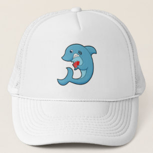 Sharp in Poker met Poker-kaarten Trucker Pet