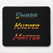 Sharp Knives-Sticker Muismat (Voorkant)