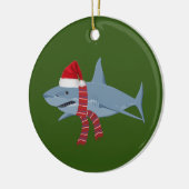 Sharp met Pet schacht kerstmis Keramisch Ornament (Links)