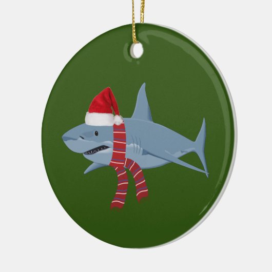 Sharp met Pet schacht kerstmis Keramisch Ornament (Links)