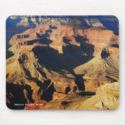 Sharp monteren op Planet Mars Foto Muismat (Voorkant)