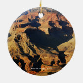 Sharp monteren op planetsmarsfoto met kerstmis keramisch ornament (Achterkant)