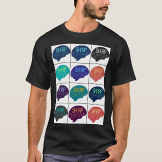 SHARP Multi-color hersenen T-shirt