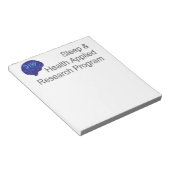 SHARP Note Pad Volledige Logo Notitieblok (Schuin)