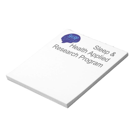 SHARP Note Pad Volledige Logo Notitieblok (Linkerzijde)