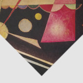 Sharp Pink van Wassily Kandinsky Tissuepapier (Detail)