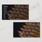 Sharp-potloden Visitekaartje (Voorkant / Achterkant)