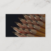 Sharp-potloden Visitekaartje (Achterkant)