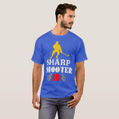 👍Sharp Shooter 10 Amerikaanse Mannen T-shirt (Voorkant volledig)
