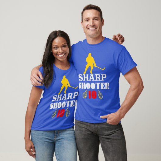 👍Sharp Shooter 10 Amerikaanse Mannen T-shirt (Unisex)