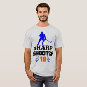 👍Sharp Shooter 10 Amerikaanse Mannen T-shirt (Voorkant volledig)