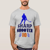 👍Sharp Shooter 10 Amerikaanse Mannen T-shirt (Voorkant)