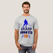 👍Sharp Shooter 10 Amerikaanse Mannen T-shirt (Voorkant volledig)