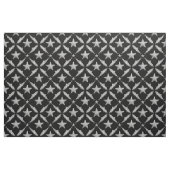 Sharp Starfish Ocean Life Nautical Coastal Black Stof (Fat Quarter)