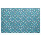 Sharp Starfish Ocean Life Nautical Coastal Blue Stof (Fat Quarter)
