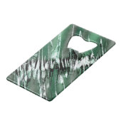 Sharp Sting Statement Piece Creditkaart Flessenopener (Voorkant Gekanteld)