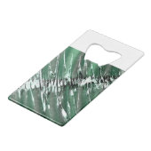 Sharp Sting Statement Piece Creditkaart Flessenopener (Achterkant Gekanteld)