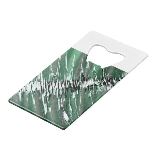 Sharp Sting Statement Piece Creditkaart Flessenopener (Achterkant Gekanteld)