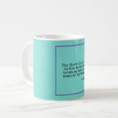 Sharp Tongue Dorothy Parker Quote Koffiemok (Voorkant links)