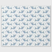 Sharp under the Zee White Gift Wrapping Paper Cadeaupapier (Vlak)