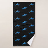 Sharp underwater Marine Landscape Wilderness Badhanddoek (Badhanddoek)