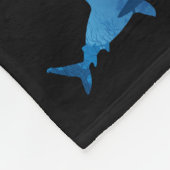 Sharp underwater Marine Landscape Wilderness Fleece Deken (Hoek)