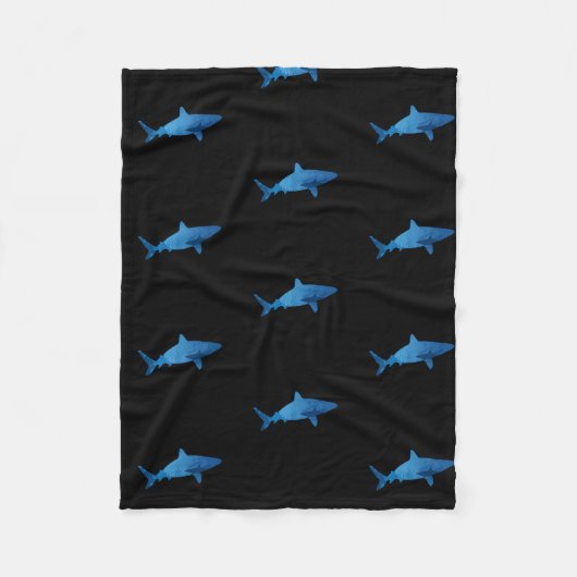 Sharp underwater Marine Landscape Wilderness Fleece Deken (Voorkant)