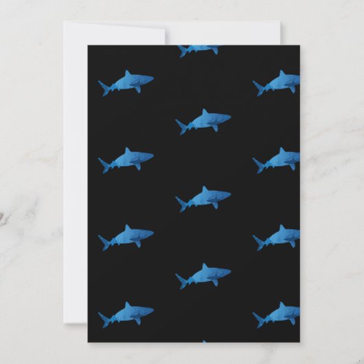 Sharp underwater Marine Landscape Wilderness Kaart (Voorkant)