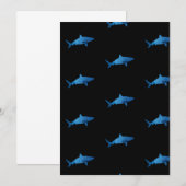 Sharp underwater Marine Landscape Wilderness Kaart (Voorkant / Achterkant)