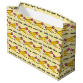 Sharp Yellow #2 potcil School Schrijven Groot Cadeauzakje (Achterkant Gekanteld)