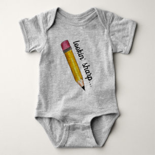 Sharp Yellow #2 potcil School Schrijven Romper