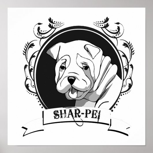 SHARPEI (2) POSTER (Voorkant)