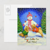 SharPei Briefkaarten (Voorkant / Achterkant)