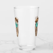 Sharpei in zonnebrillen glas (Links)