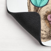 Sharpei in zonnebrillen muismat (Hoek)