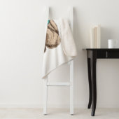 Sharpei in zonnebrillen sherpa deken (In situ)