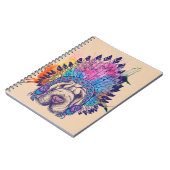 Sharpei Native American Indian Chief Notitieboek (Linkerzijde)