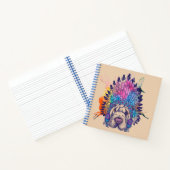 Sharpei Native American Indian Chief Notitieboek (Binnen)