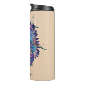 Sharpei Native American Indian Chief | Voeg je Na  Thermosbeker (Geroteerd rechts)