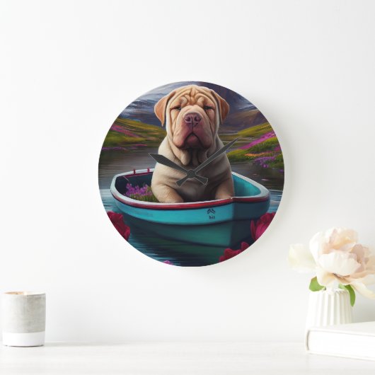 Sharpei op een peddel: Een Schilderachtig avontuur Grote Klok (Huis)